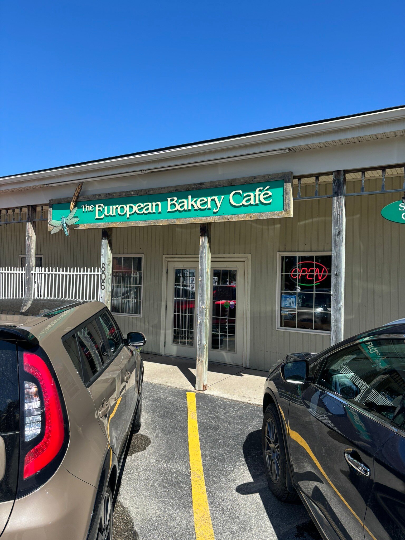 European Bakery Cafe exterior