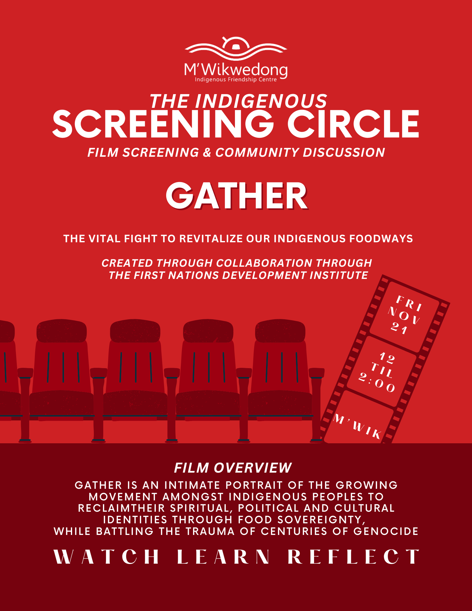 Event image Indigenous Film Screening: Gather
